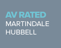 Martindale Hubbell AV Rating