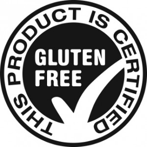 Certified Gluten Free Lable